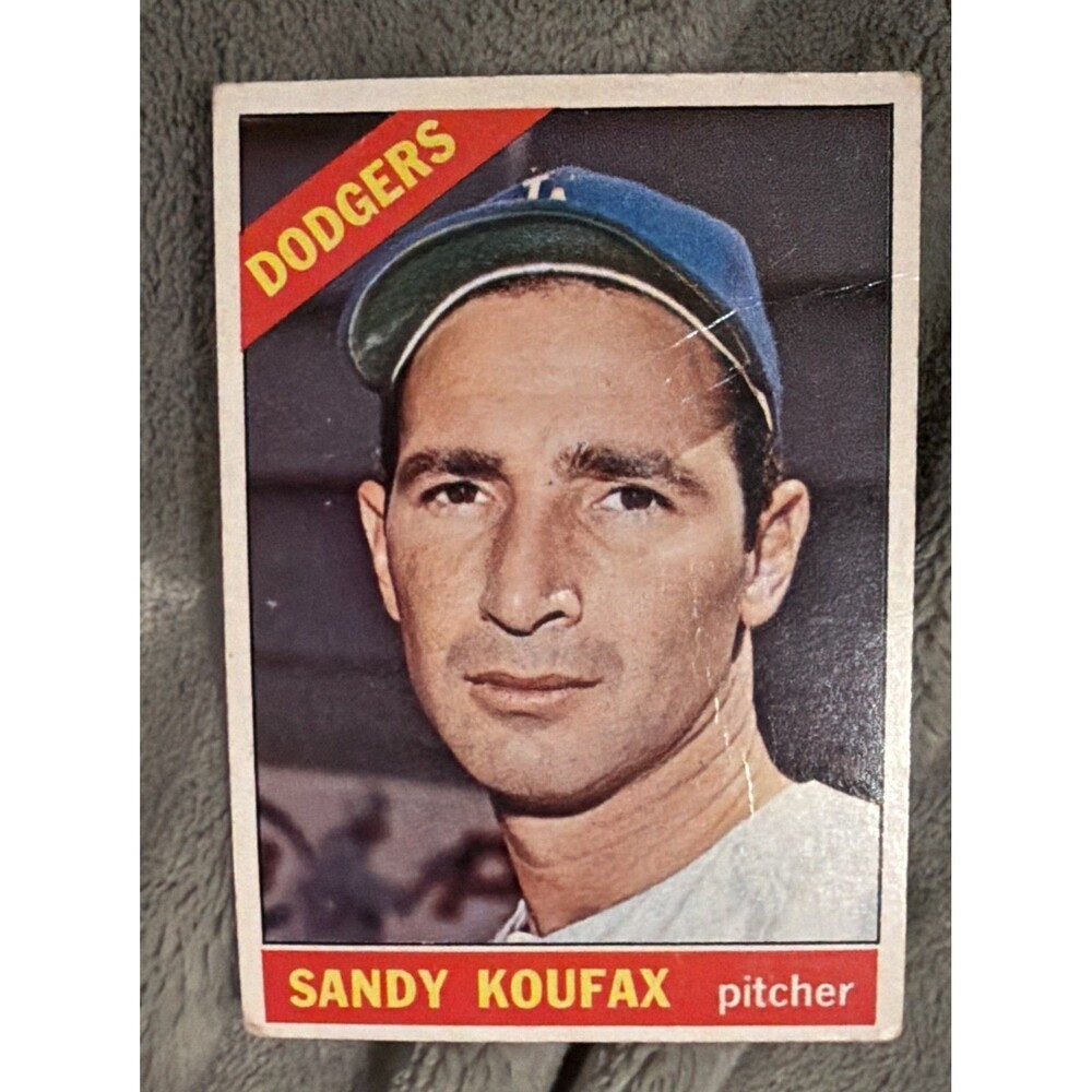 1966 Topps - Sandy Koufax #100